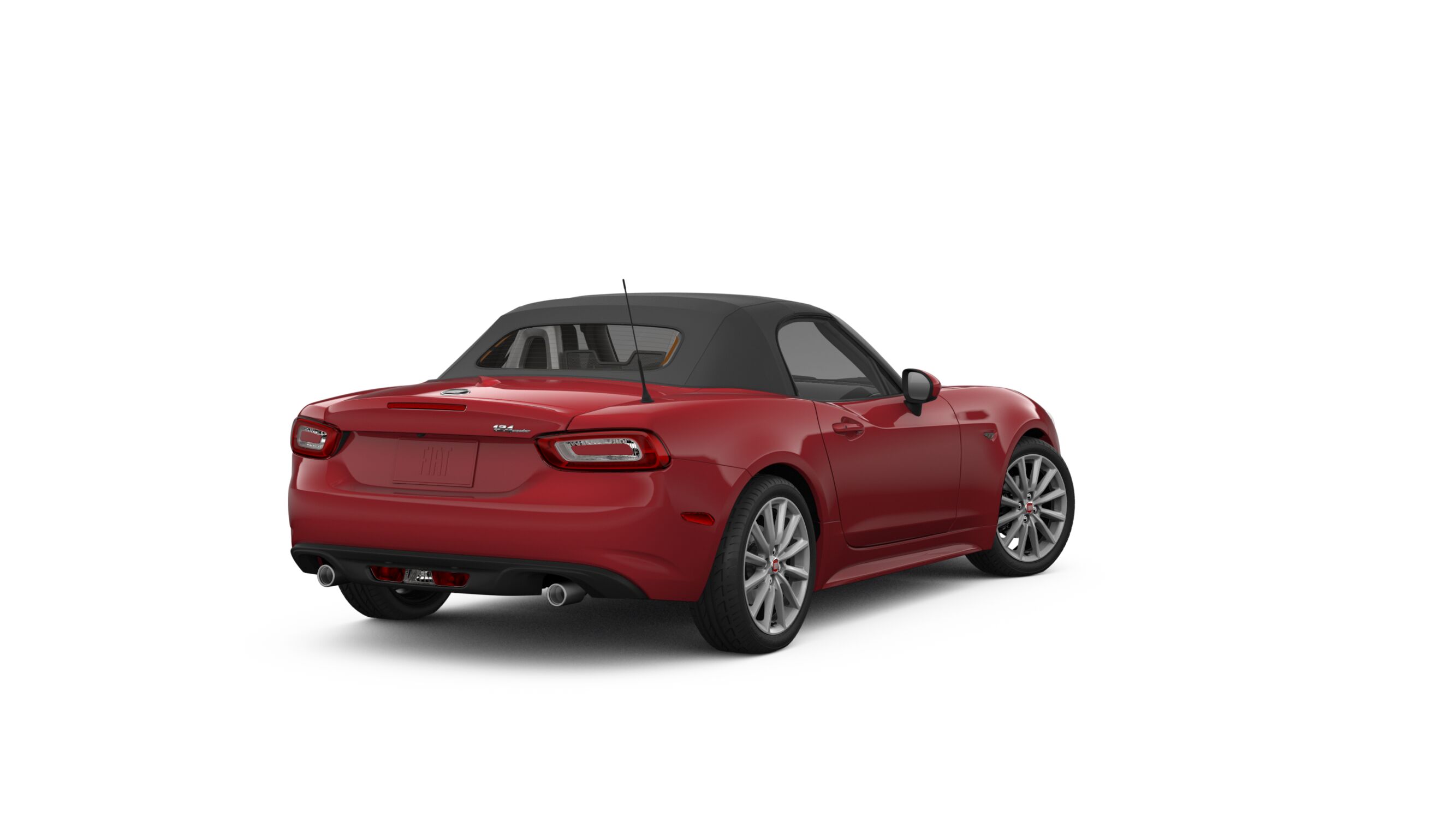 2018 FIAT 124 Spider Lusso Red Exterior Rear View